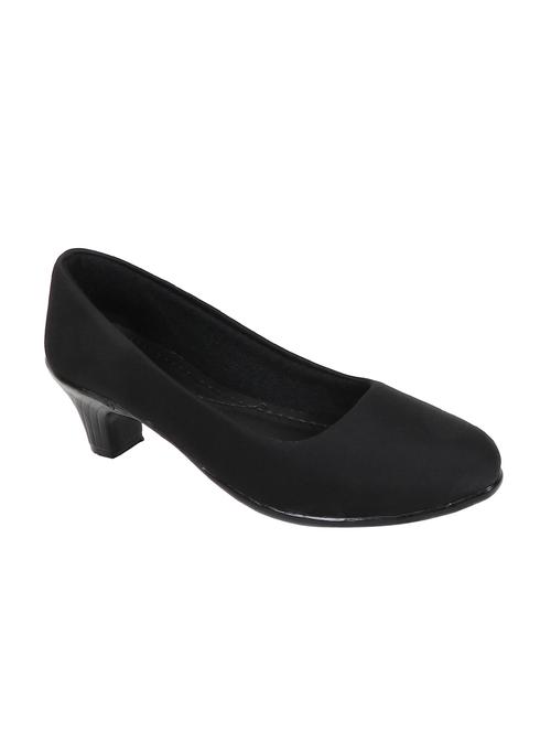 black slip on pumps - 16165245 - Standard Image - 1