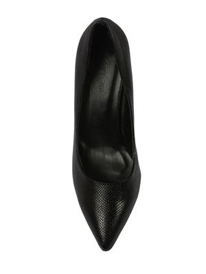 black slip on pumps - 16165731 - Standard Image - 4