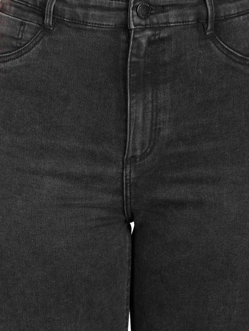 high rise knee slit jeans - 16168686 - Zoom Image - 4