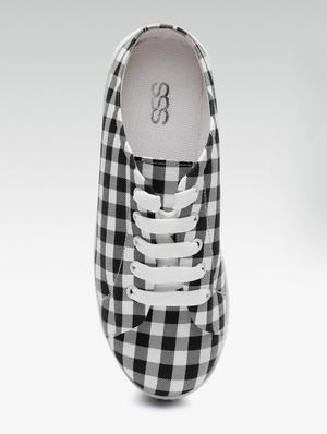 black slip on casual shoes - 16170252 - Standard Image - 4