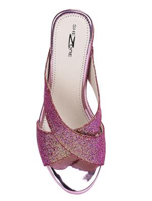 metallic platforms wedges - 16171078 - Standard Image - 4