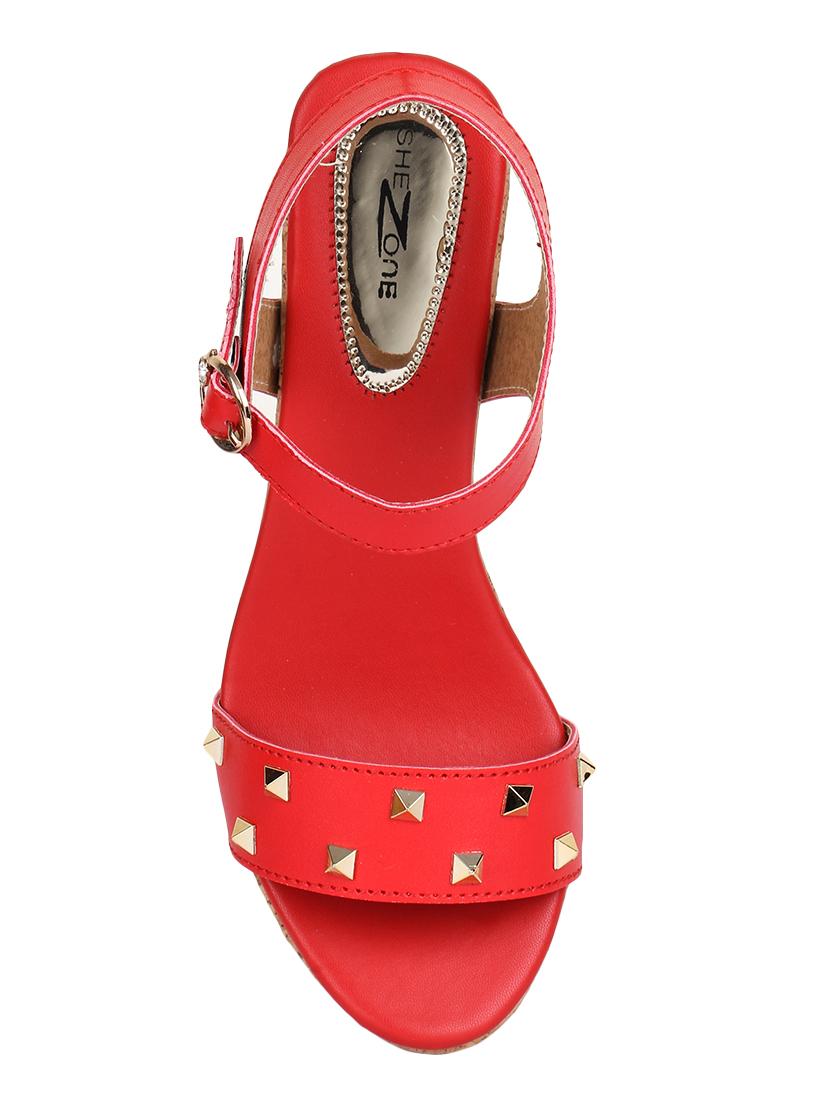 red platforms wedges - 16171081 - Zoom Image - 4