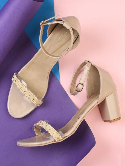beige ankle strap sandals - 16171100 - Standard Image - 1