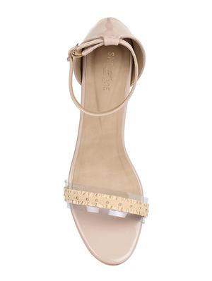 beige ankle strap sandals - 16171100 - Standard Image - 4
