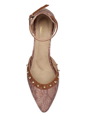 brown ankle strap sandals - 16171102 - Standard Image - 4