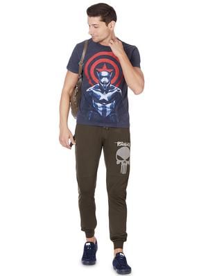 navy blue polyester character print t-shirt - 16179654 - Standard Image - 4