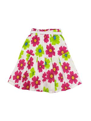 multi colored cotton regular skirt - 16183996 - Standard Image - 4