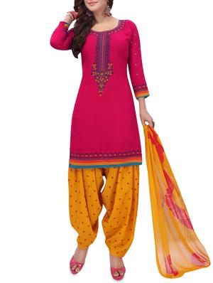 set of 2 multicolor unstitched suit combo - 16186665 - Standard Image - 4