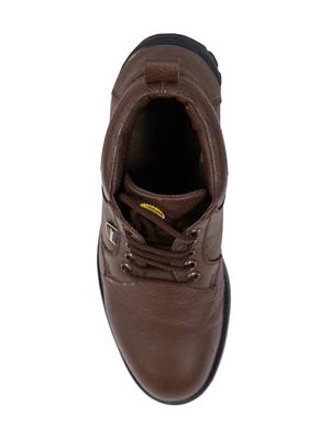 brown leather lace-up derbys - 16187593 - Standard Image - 4