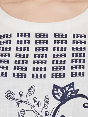 Contrast straight kurta - 16187729 - Standard Image - 4
