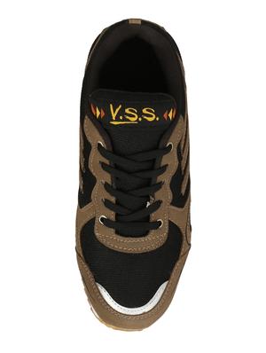 brown fabric sport shoes - 16189139 - Standard Image - 4