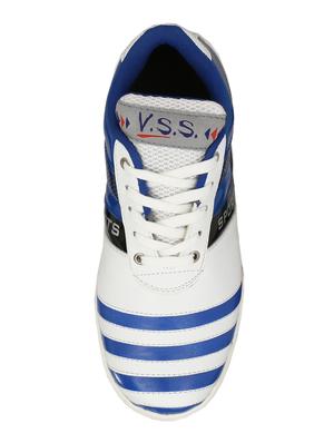 white leatherette sport shoes - 16189164 - Standard Image - 4