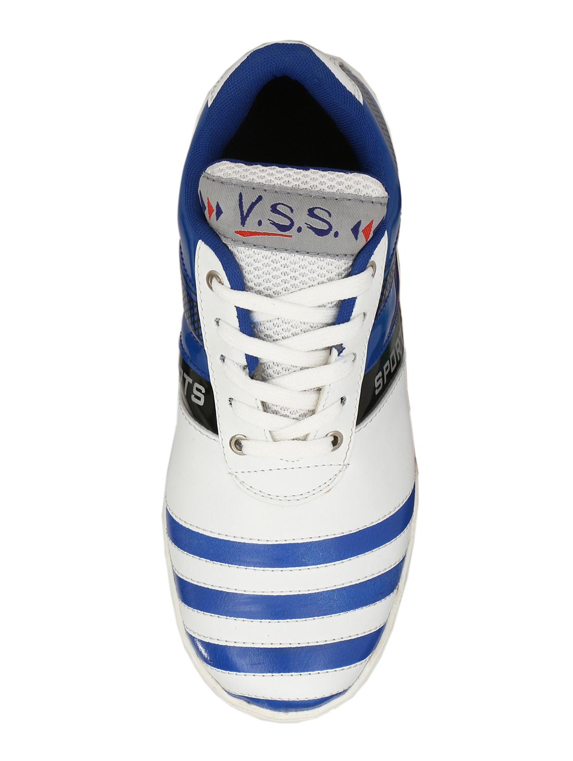 white leatherette sport shoes - 16189164 - Zoom Image - 4