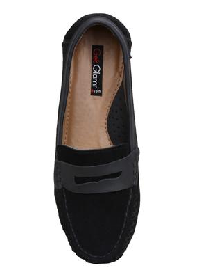 black slip on loafers - 16189921 - Standard Image - 4