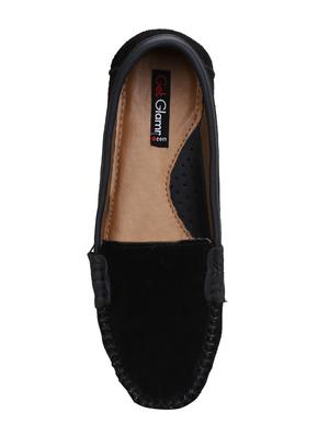 black slip on loafers - 16189925 - Standard Image - 4
