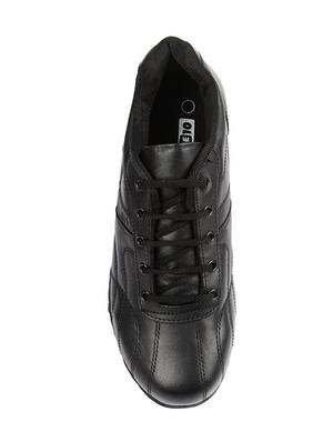 black leather sport shoes - 16191322 - Standard Image - 4