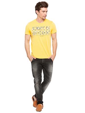 black heavy washed jeans - 16197867 - Standard Image - 4