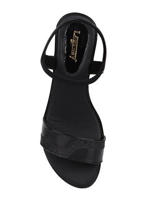black back strap sandals - 16198563 - Standard Image - 4