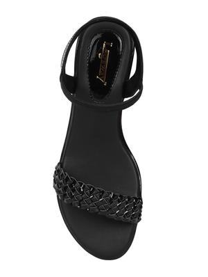 black back strap sandals - 16198564 - Standard Image - 4