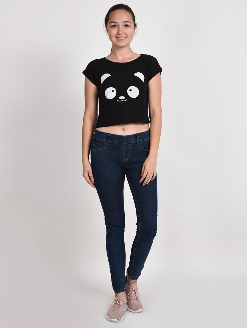 cap sleeved crop top - 16198942 - Zoom Image - 4