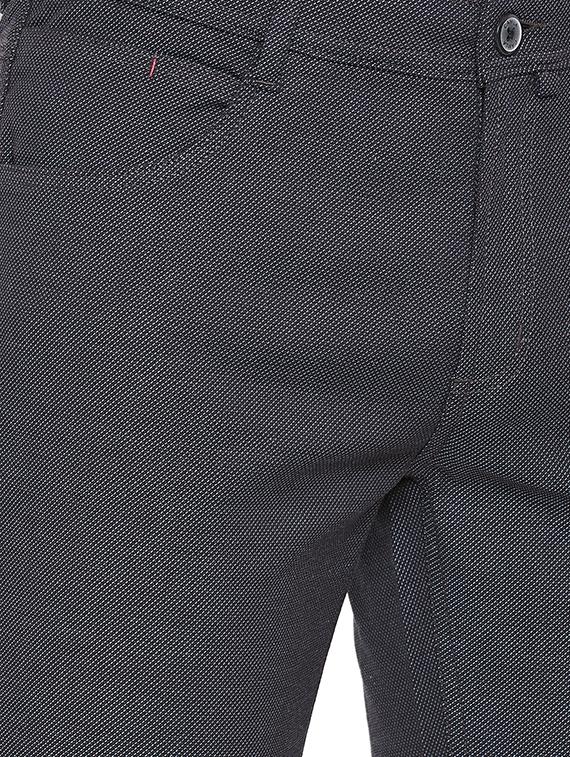 blue solid chinos - 16200145 - Zoom Image - 4