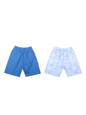 blue cotton twin set - 16200178 - Standard Image - 4