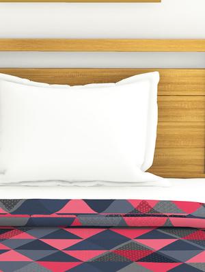 Cotton Single Comforter (Super Silken Filling - 100% cotton Fabric) - 16200837 - Standard Image - 4
