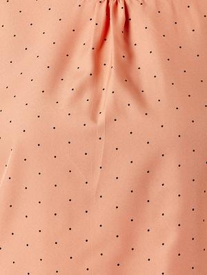 frilled sleeve polka dotted top - 16201936 - Standard Image - 4