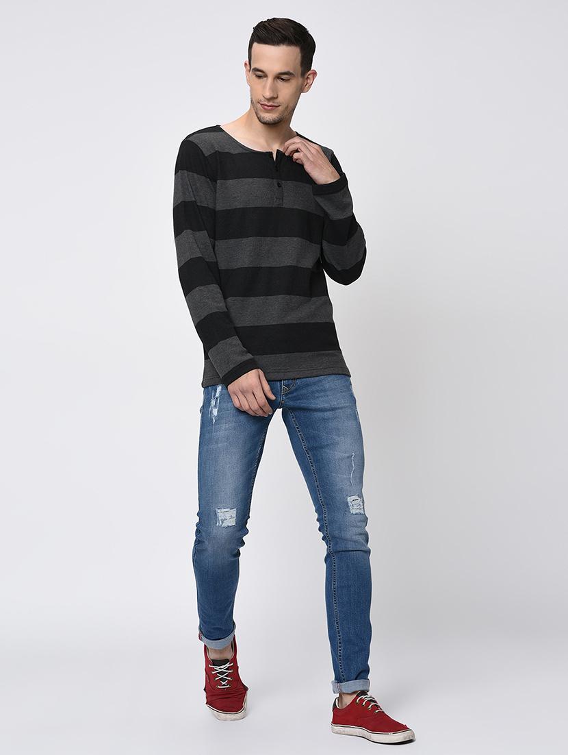 black striped tshirt - 16202008 - Zoom Image - 4