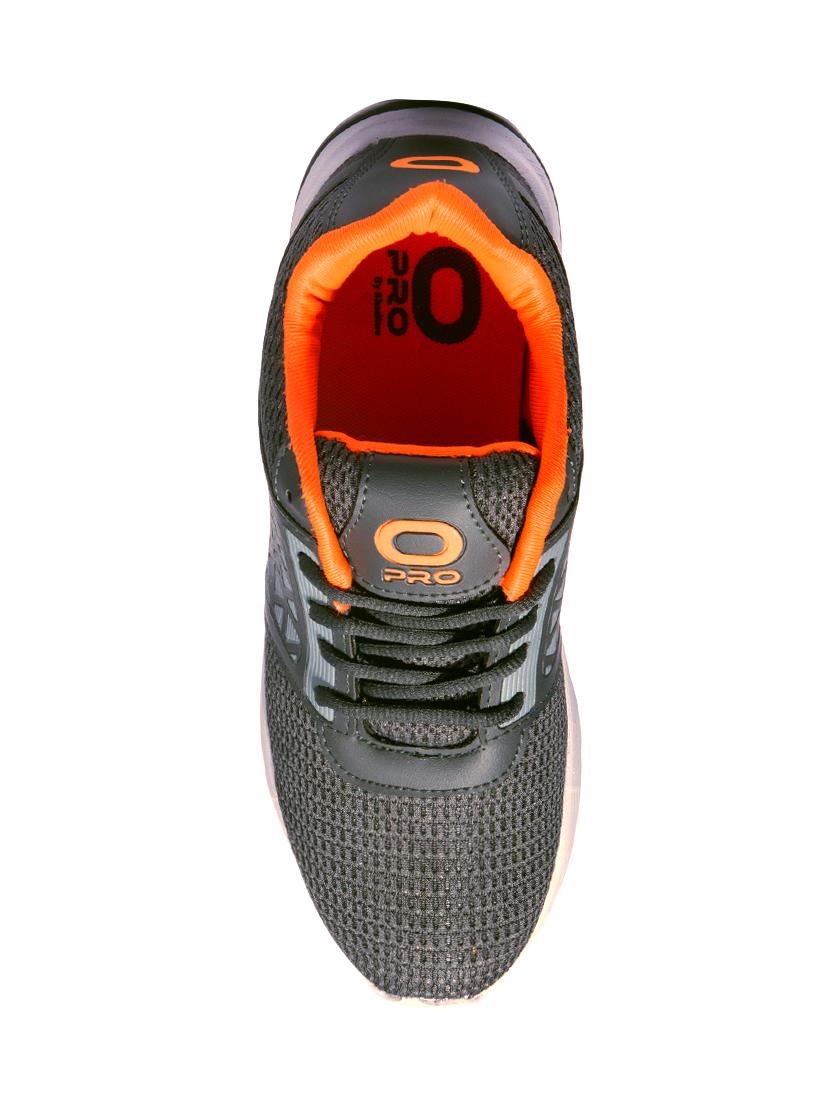 grey mesh lace up sport shoes - 16203687 - Zoom Image - 4