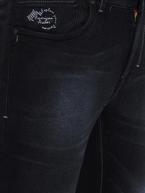 black denim light washed jeans - 16208080 - Standard Image - 4