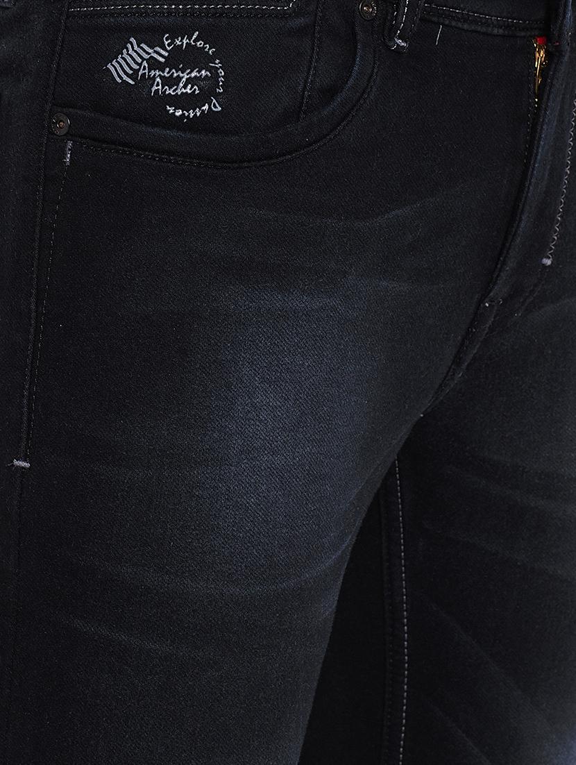 black denim light washed jeans - 16208080 - Zoom Image - 4