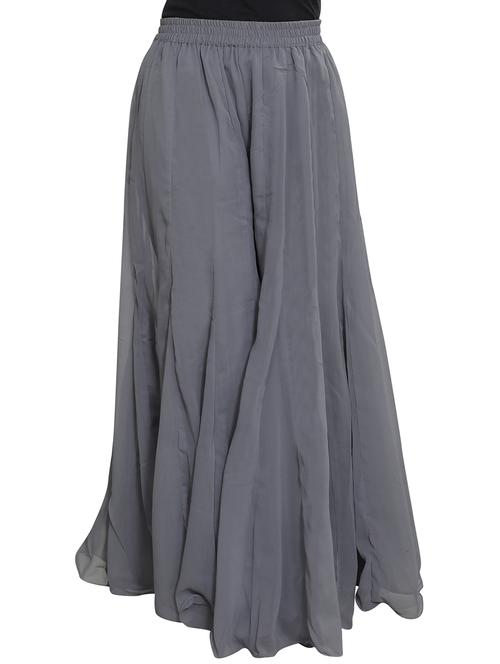 Solid flared palazzo - 16208806 - Very Small Image - 1