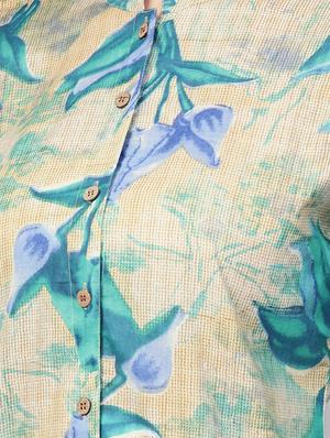 Floral a-line kurta - 16215869 - Standard Image - 4