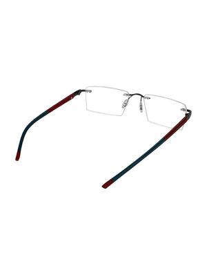 rimless rectangle spectacle frames - 16215962 - Standard Image - 4