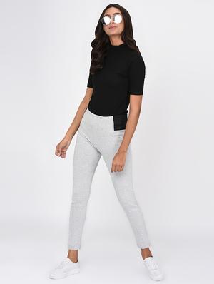contrast detail high rise jegging - 16217805 - Standard Image - 4