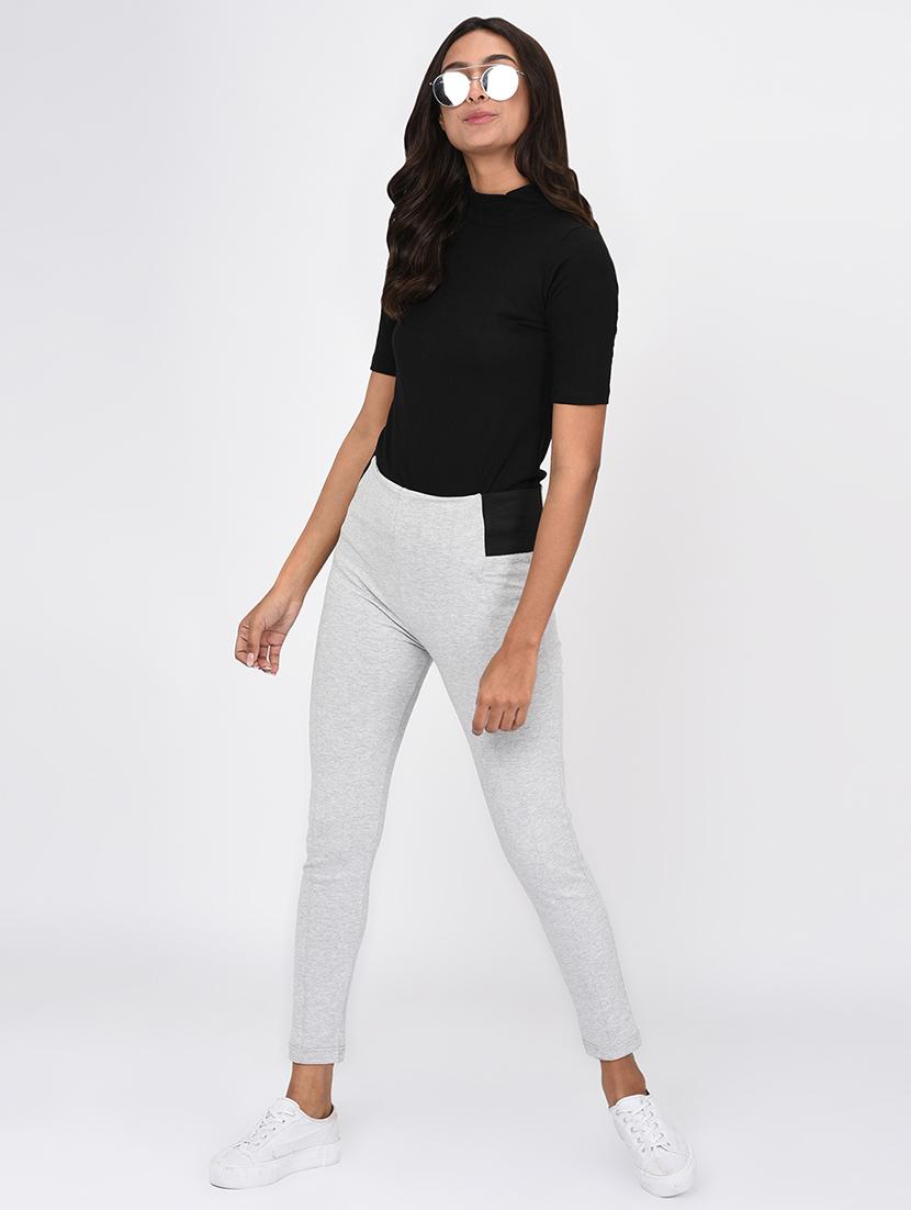 contrast detail high rise jegging - 16217805 - Zoom Image - 4