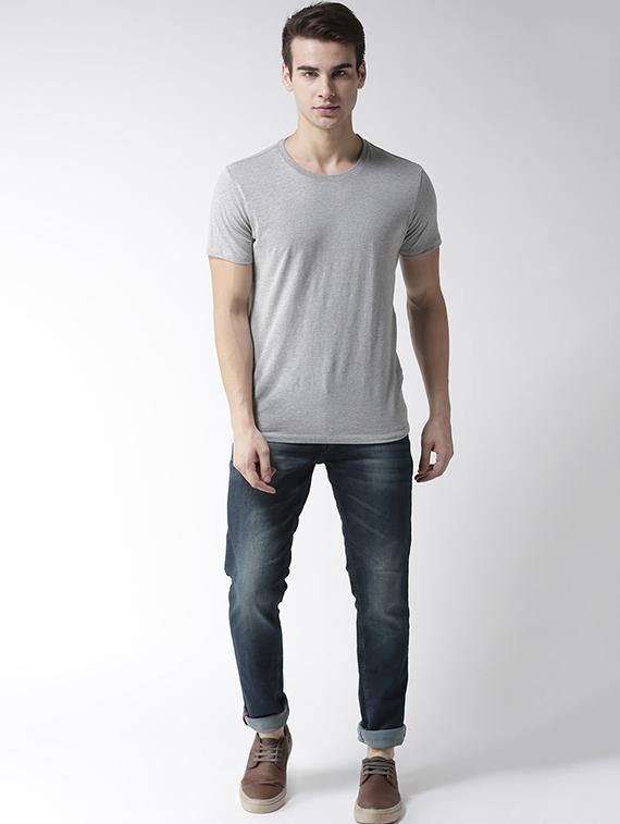 blue heavy washed jeans - 16218069 - Zoom Image - 4