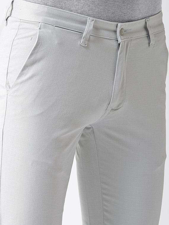 grey solid chinos - 16218093 - Zoom Image - 4