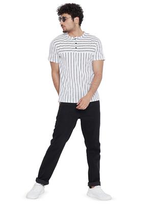 white striped tshirt - 16218815 - Standard Image - 4