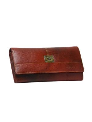 brown leather regular wallet - 16220013 - Standard Image - 4