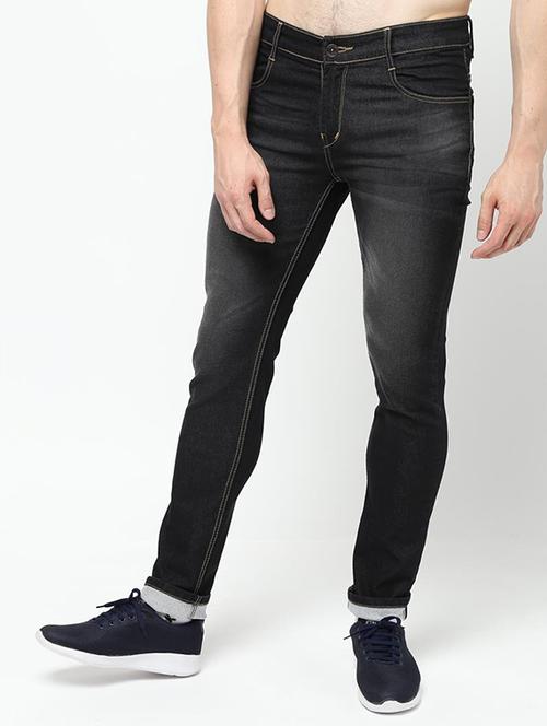 grey light washed jeans - 16221264 - Standard Image - 1