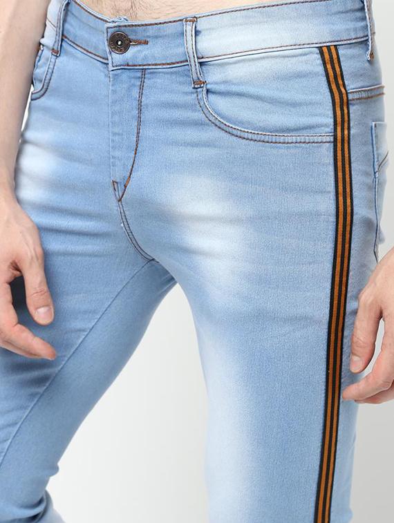 blue light washed jeans - 16221265 - Zoom Image - 4