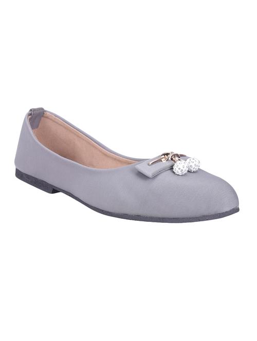 grey slip on ballerinas - 16225818 - Very Small Image - 1