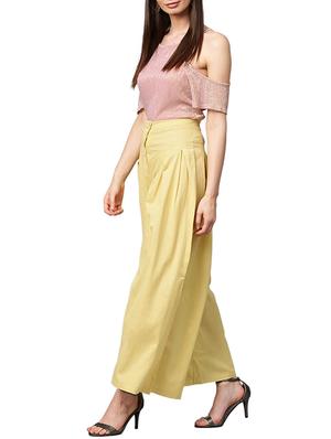high rise pleated palazzo - 16225925 - Standard Image - 4