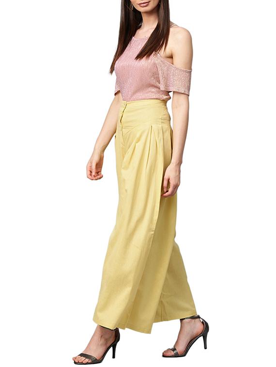 high rise pleated palazzo - 16225925 - Zoom Image - 4