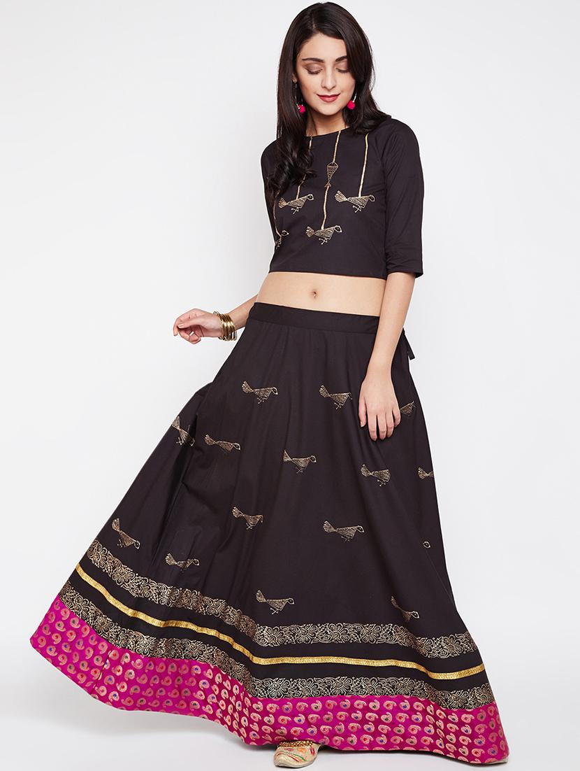 foil printed blouse - 16228265 - Zoom Image - 4
