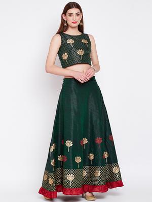 foil printed blouse - 16228267 - Standard Image - 4