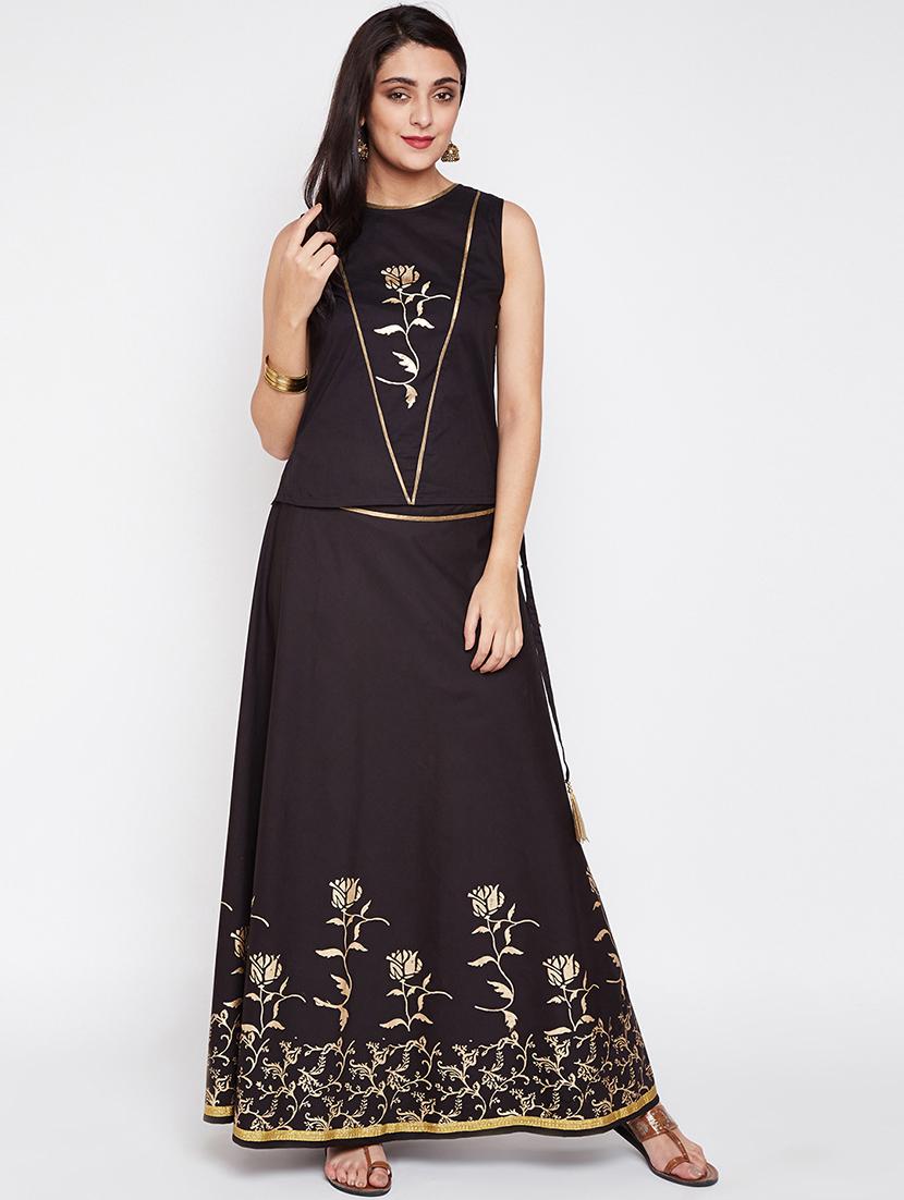 foil printed blouse - 16228271 - Zoom Image - 4