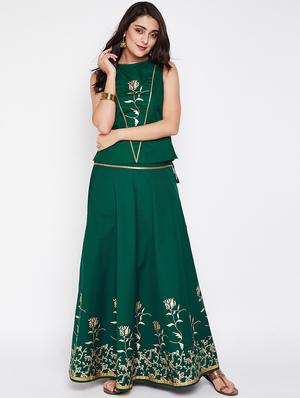 foil printed blouse - 16228272 - Standard Image - 4